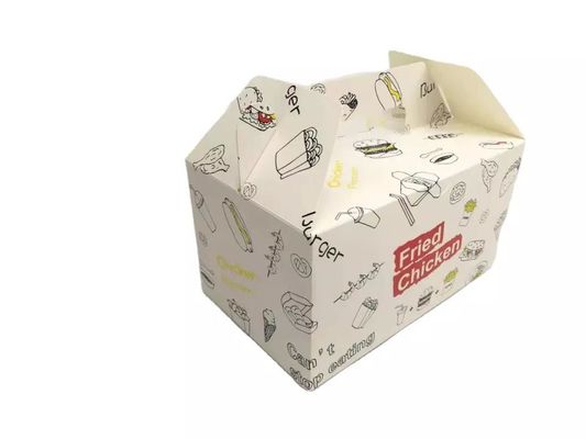 Τηγανισμένη Kfc συσκευασία γρήγορου φαγητού κιβωτίων εγγράφου συνήθειας κοτόπουλου take-$l*away