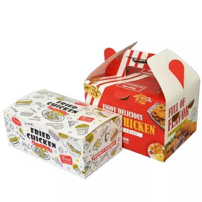 Τηγανισμένη Kfc συσκευασία γρήγορου φαγητού κιβωτίων εγγράφου συνήθειας κοτόπουλου take-$l*away