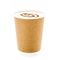 Το take-$l*away μίας χρήσης λογότυπο συνήθειας φλυτζανιών εγγράφου καφέ τύπωσε το μίας χρήσης προσαρμοσμένο υλικό Eco χαρακτηριστικών γνωρισμάτων χρώματος συσκευασίας ύφους